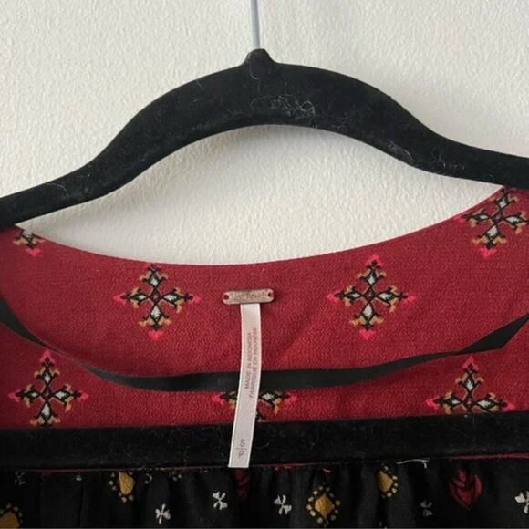 Free People Where We Roam Printed Blouse - Picture 7 of 7